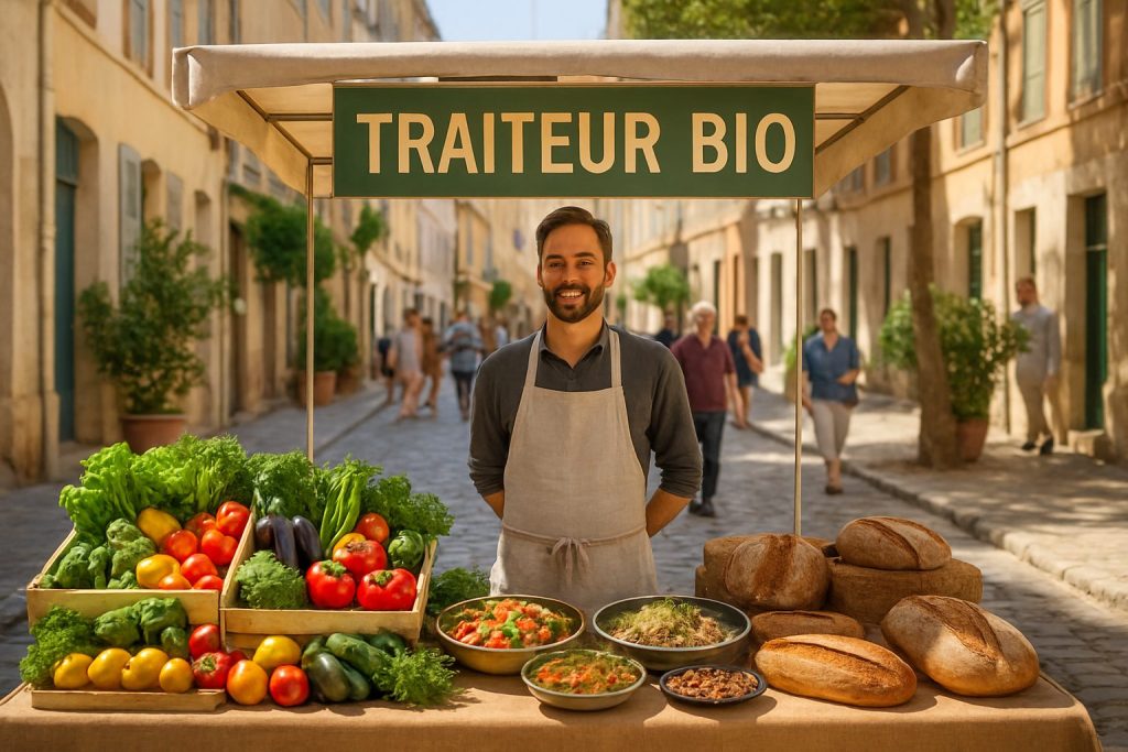 Traiteur bio à Marseille : une tendance qui séduit 2 OPTRAITEUR Bio à Marseille avec des légumes frais et du pain